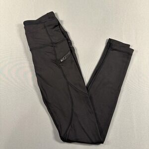 Lululemon Leggings Womens 4 Black High Rise Ankle Pockets Yoga Athletic Gym